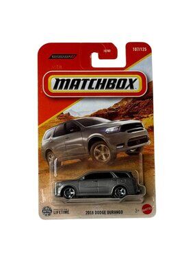 Matchbox Dodge Durango SUV Gray 107/125 2024 Mainline New Card